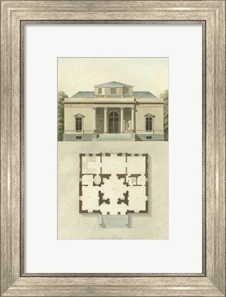 Framed Architectural Detail IV Print