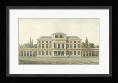 Framed Architectural Rendering I Print