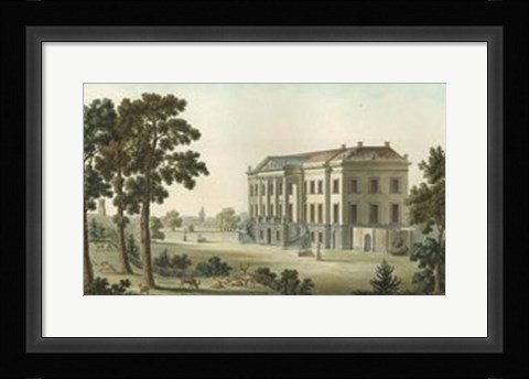 Framed Architectural Rendering II Print