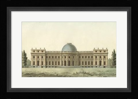 Framed Architectural Rendering III Print
