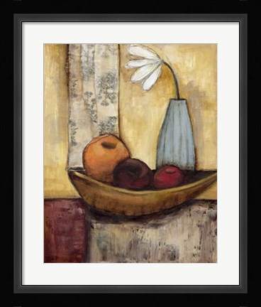 Framed Contemporary Fusion I Print