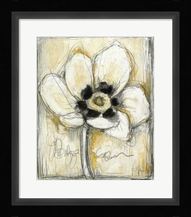 Framed Kinetic Blooms II Print