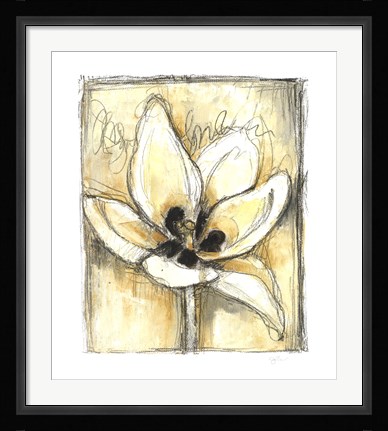 Framed Kinetic Blooms III Print