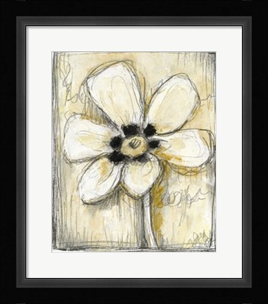 Framed Kinetic Blooms IV Print