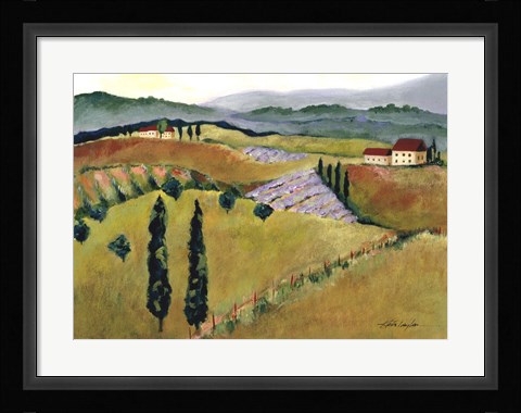 Framed Daydreams in Tuscany I Print