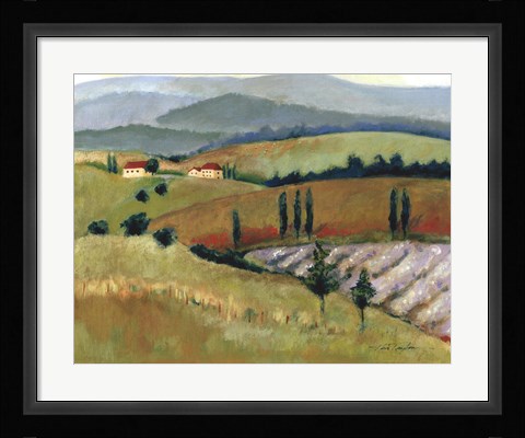 Framed Daydreams in Tuscany II Print