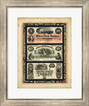 Framed Money, Money, Money VI Print