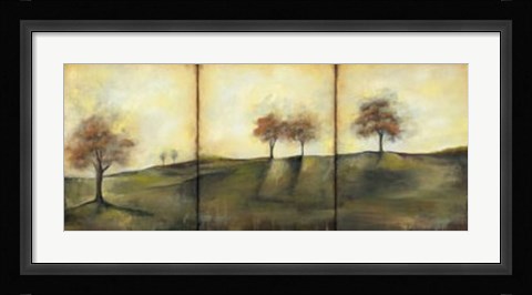 Framed Autumnal Meadow II Print