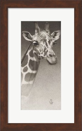 Framed Jean, The Giraffe Print