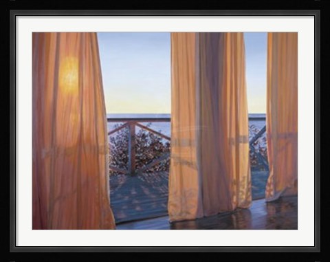 Framed Evening Interplay, 2000 Print