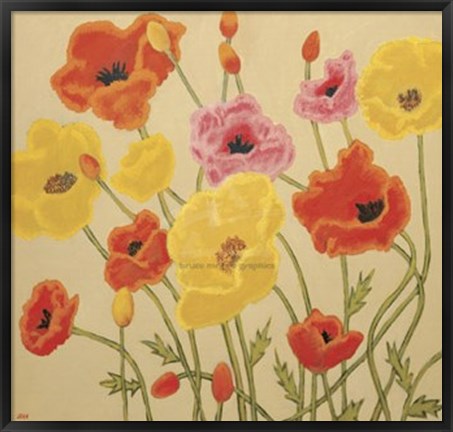 Framed Dancing in the Wind Print