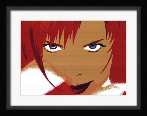 Framed On Fire Print