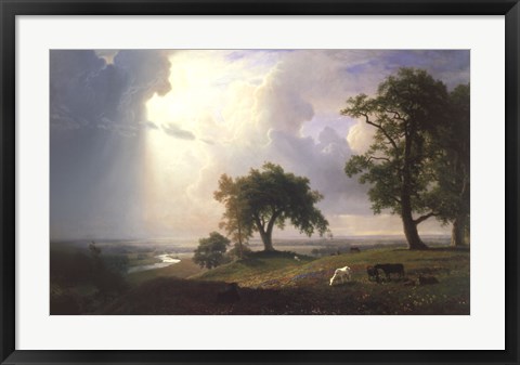 Framed California Spring, 1875 Print