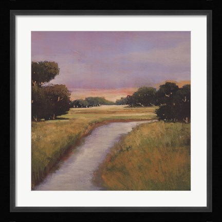 Framed Golden Marsh Print