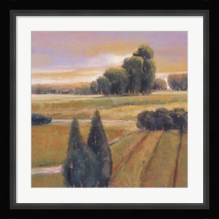 Framed Summer Cypress Print