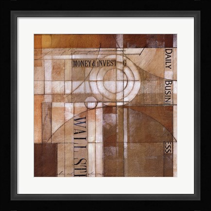 Framed Daily Business Print