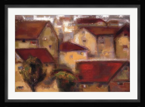 Framed Village Vista Print
