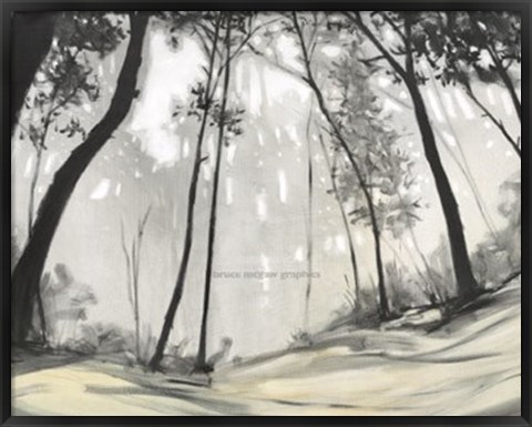 Framed Black Forest Print