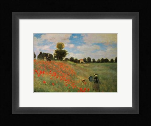 Framed Wild Poppies Print
