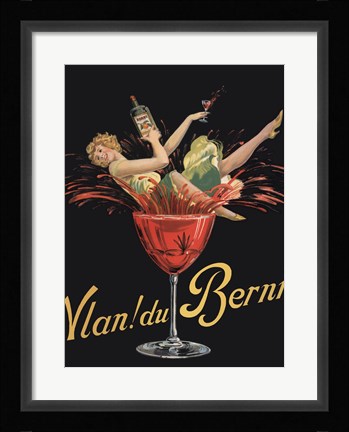 Framed Vlan! du Berni Print