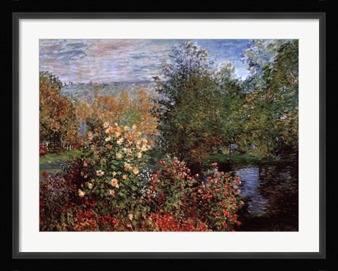 Framed Garten von Montgeron Print