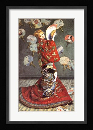 Framed La Japonaise Print