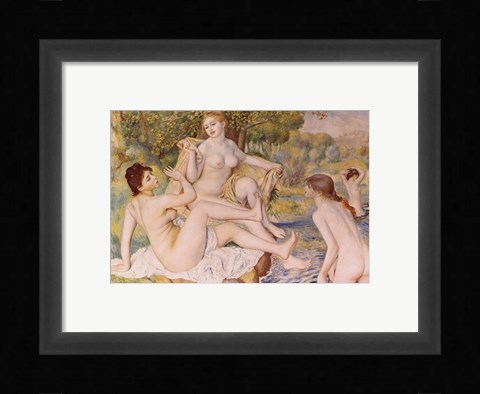 Framed Bathers Print
