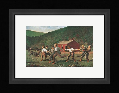 Framed Snap the Whip Print