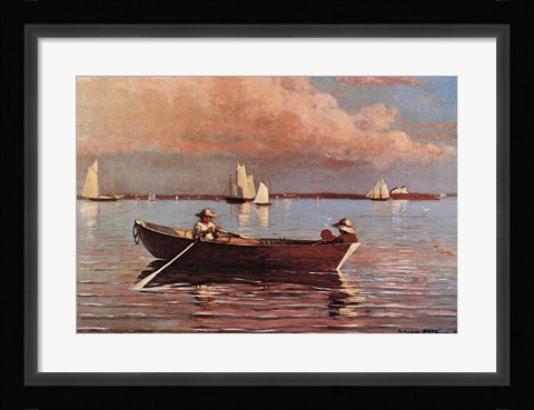 Framed Gloucester Harbor Print