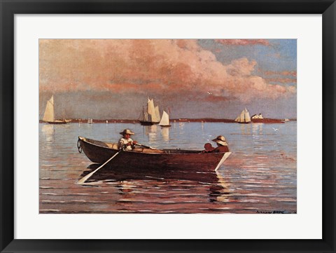 Framed Gloucester Harbor Print