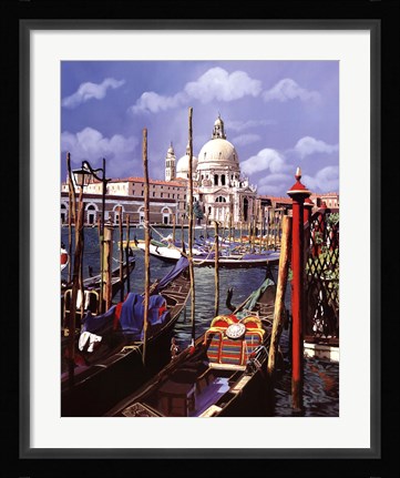 Framed Chiesa Della Salute Print