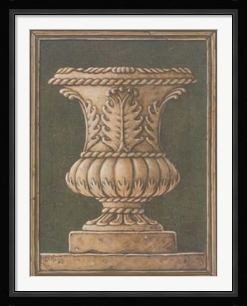Framed Neo Classical Urn Print