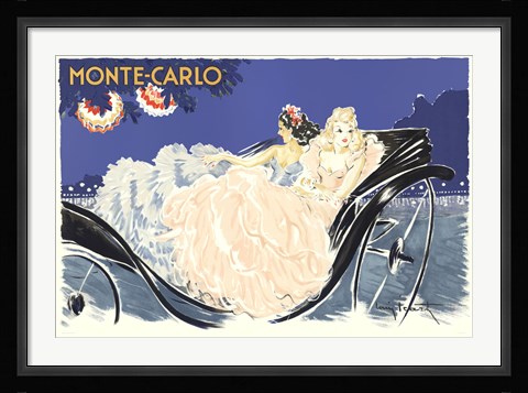 Framed Monte Carlo Print
