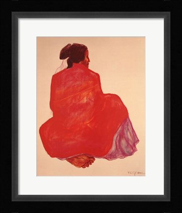 Framed Angelina II Print