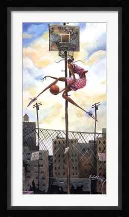 Framed Queen B Print