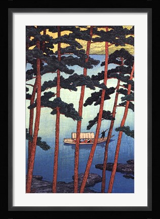 Framed Winter at Arashiyama Print
