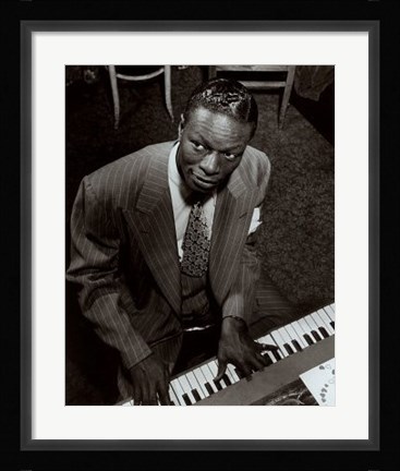 Framed Nat King Cole Print
