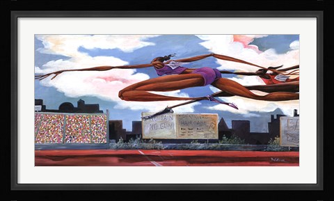 Framed Fly Girls Print