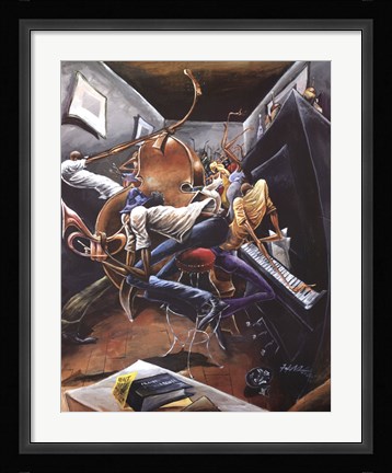 Framed Rent Party Print