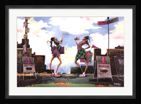 Framed Latest (AKA) Print