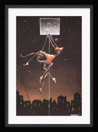 Framed Alpha Fly Slam Print