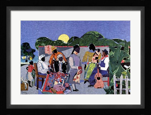 Framed Quilting Time Print