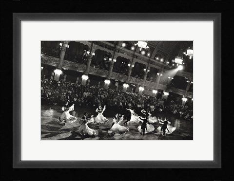 Framed Ballroom Championship Print