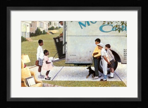 Framed Moving In Print