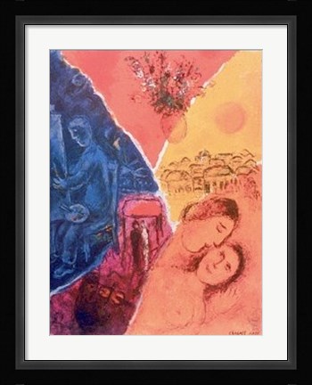 Framed La Joie Print