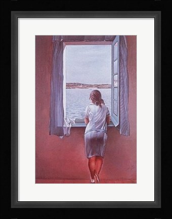 Framed Person at the Window, c.1925 Print