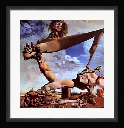 Framed Soft Construction with Boiled Beans, c.1936 Print