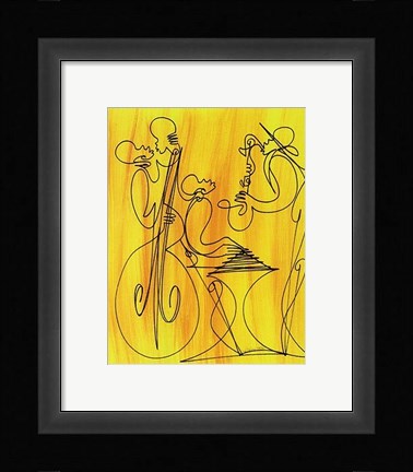 Framed Musical Love Print