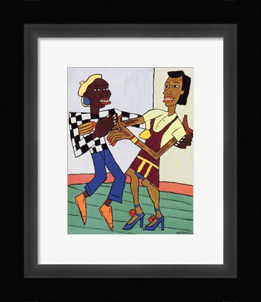 Framed Jitterbugs (mini) Print