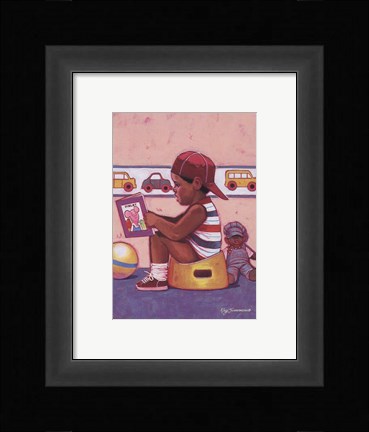 Framed Potty Training Print